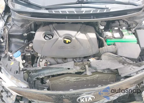 2015 Kia Forte Ex from USA, damaged, VIN KNAFX5A81F5356425